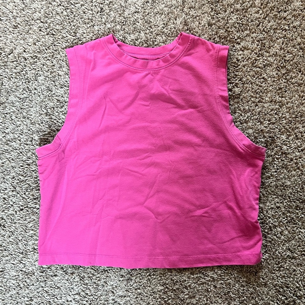 Women's Pink Muscle Tank 💕